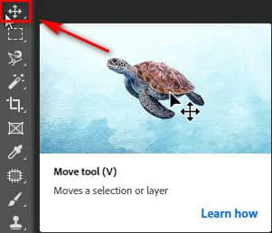 Move tool Photoshop