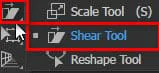 Hướng dẫn sử dụng công cụ Shear Tool illustrator