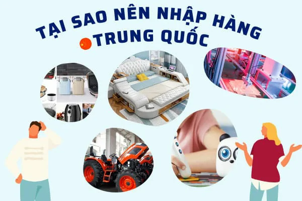 Nguồn hàng Trung Quốc có mẫu mã đa dạng và giá thành hợp lý