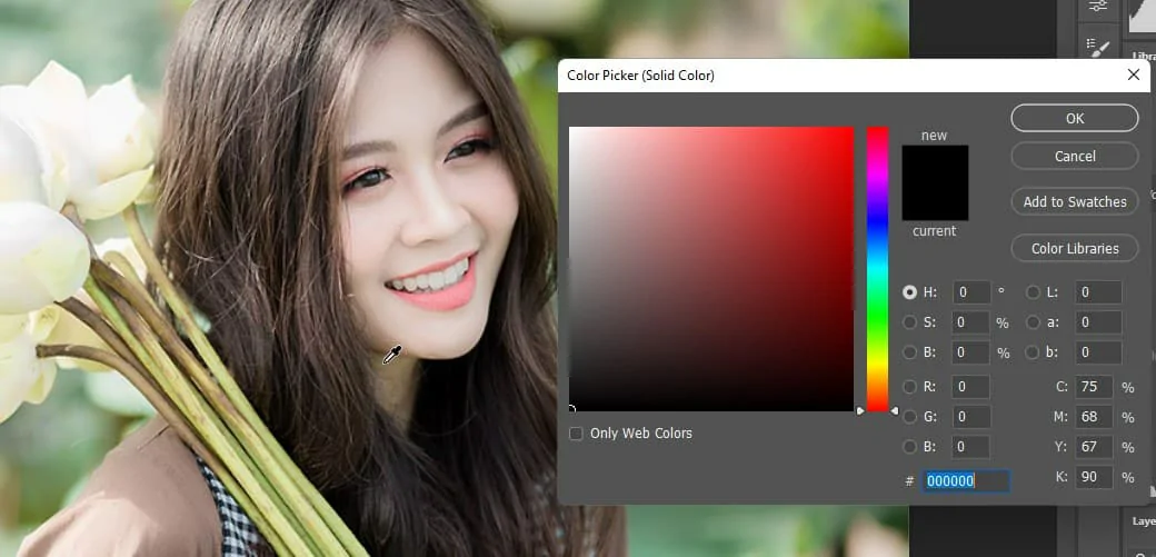 Công cụ chỉnh sửa màu trong photoshop