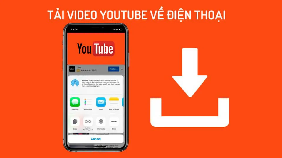 Cách Tải Video YouTube Về Máy Tính Bằng Ứng Dụng Di Động