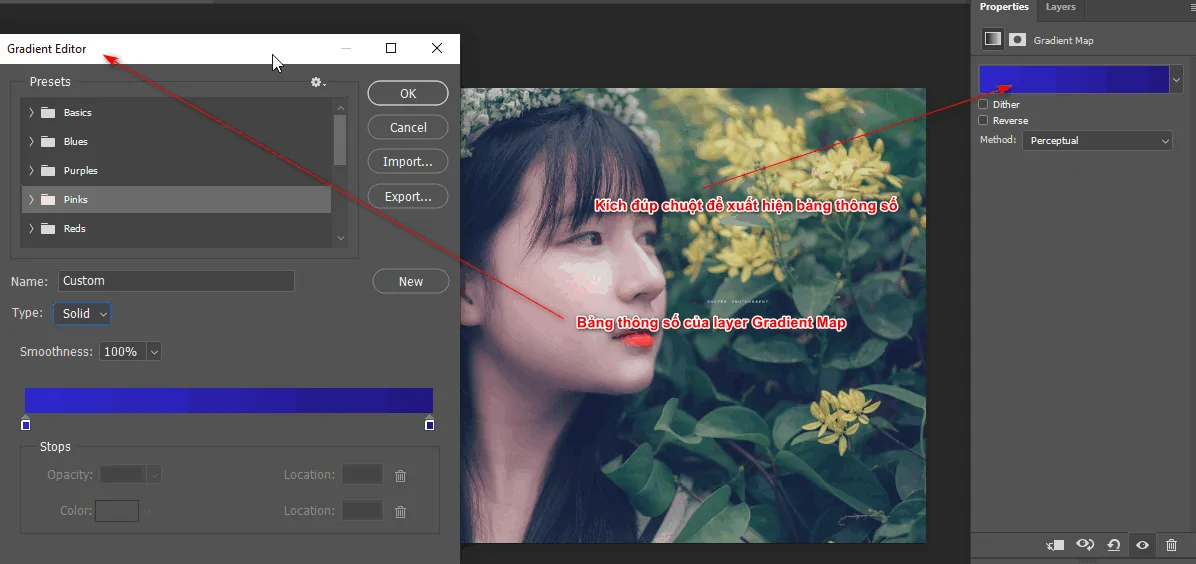 Cách Blend màu cơ bản và đơn giản trong photoshop