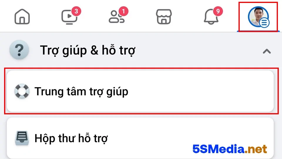 Cách nhờ trung tâm trợ giúp Facebook xử lý các vấn đề liên quan