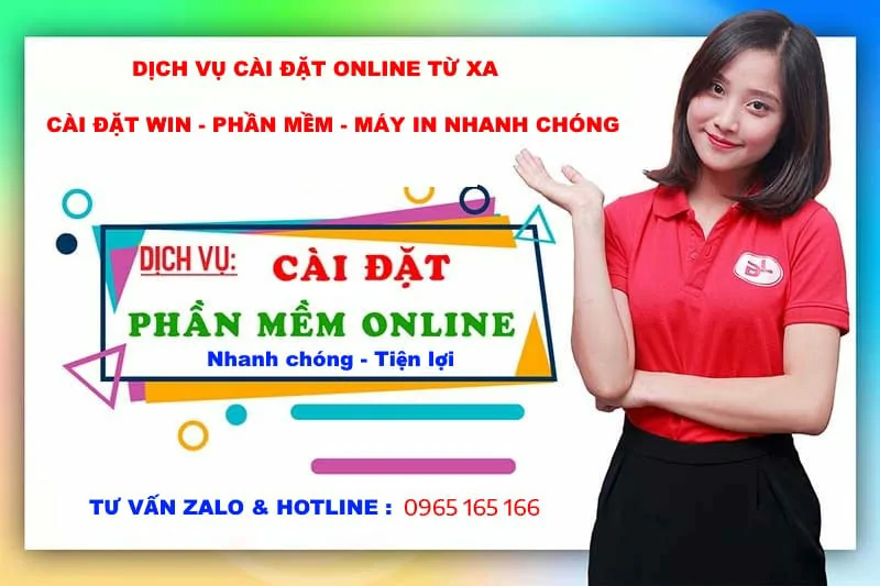 Dịch Vụ Cài Đặt Phần Mềm Máy Tính Online