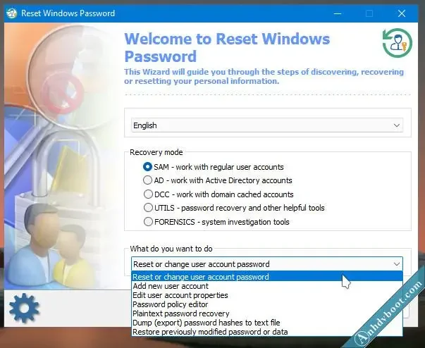 Cách phá mật khẩu windows reset password windows mới nhất