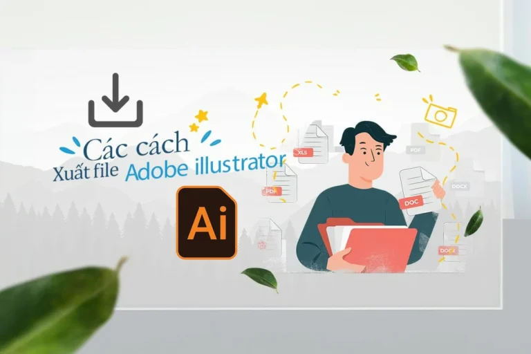 Cách xuất file Illustrator hiệu quả nhanh chóng và chính xác