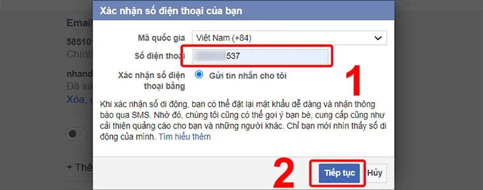 Cách cài bảo mật 2 lớp cho Facebook